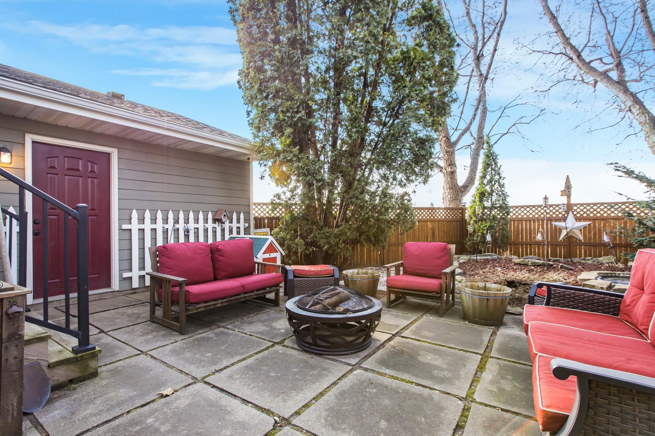 Back patio