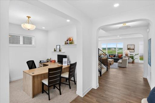 Flowing floorplan adds to the beautiful but simple day to day living.