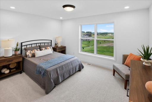 Nicely sized bedrooms set us apart from the rest