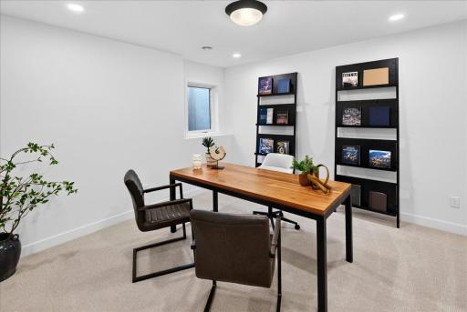 Lower-level bedroom, exercise, playroom or office whatever fits your needs