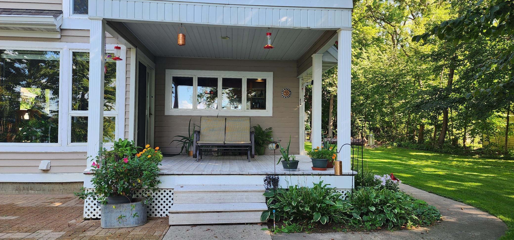 Covered porch