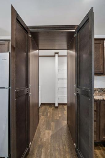 Secret Pantry/Laundry Room!