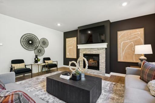 Entertaining is effortless in the spacious Great Room