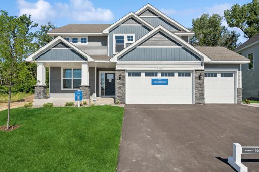 Welcome to 4024 Heath Ave N - the Lewis model! (All the following photos are of the actual model home.)