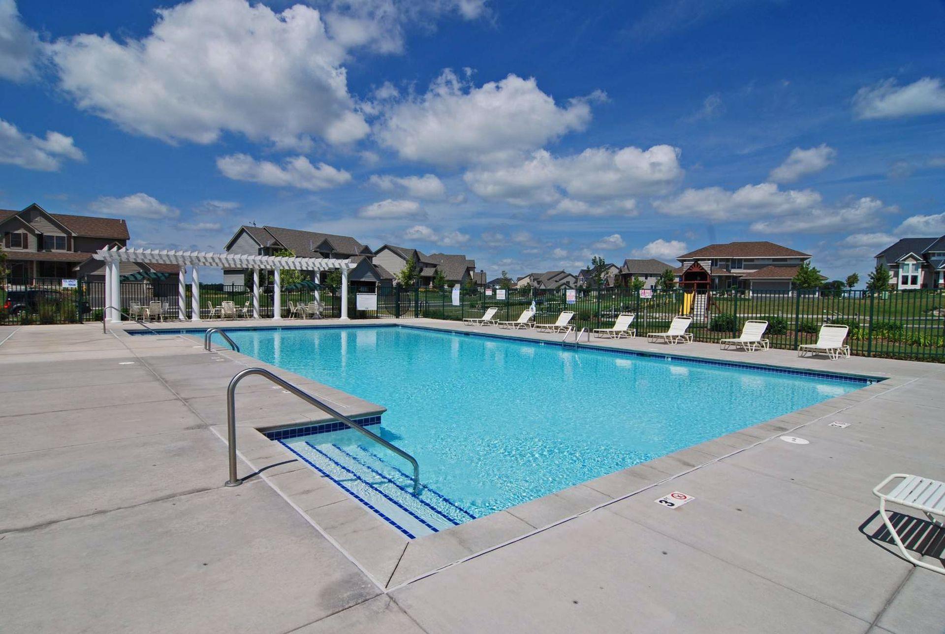 Bonaire community pool, one of three neighborhood pools within walking/biking distance of home and included in HOA. Tons of parks, sports fields and green spaces to enjoy.