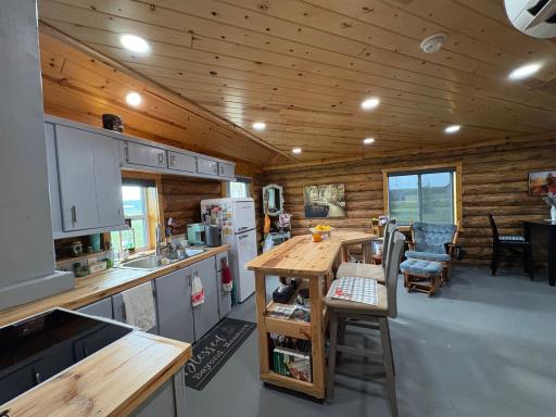 From bathroom to kitchen