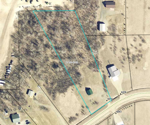 Approximate lot lines