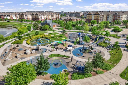 Located near The Shoppes at Arbor Lakes, Central Park of Maple Grove, Elm Creek Park Reserve, restaurants, shopping + easy freeway access.