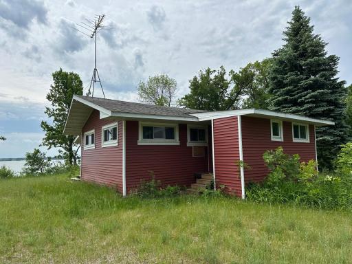 North/West side of the cabin