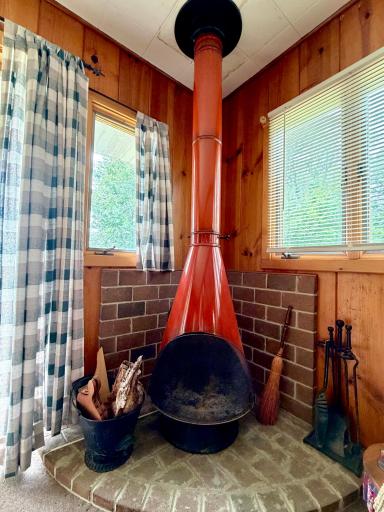 Rustic Wood Stove