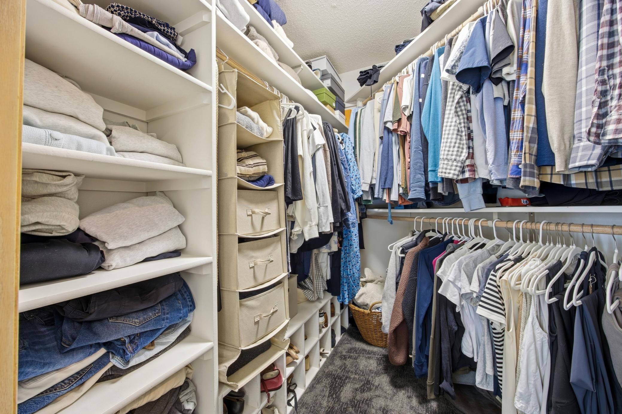 Primary Walk in Closet