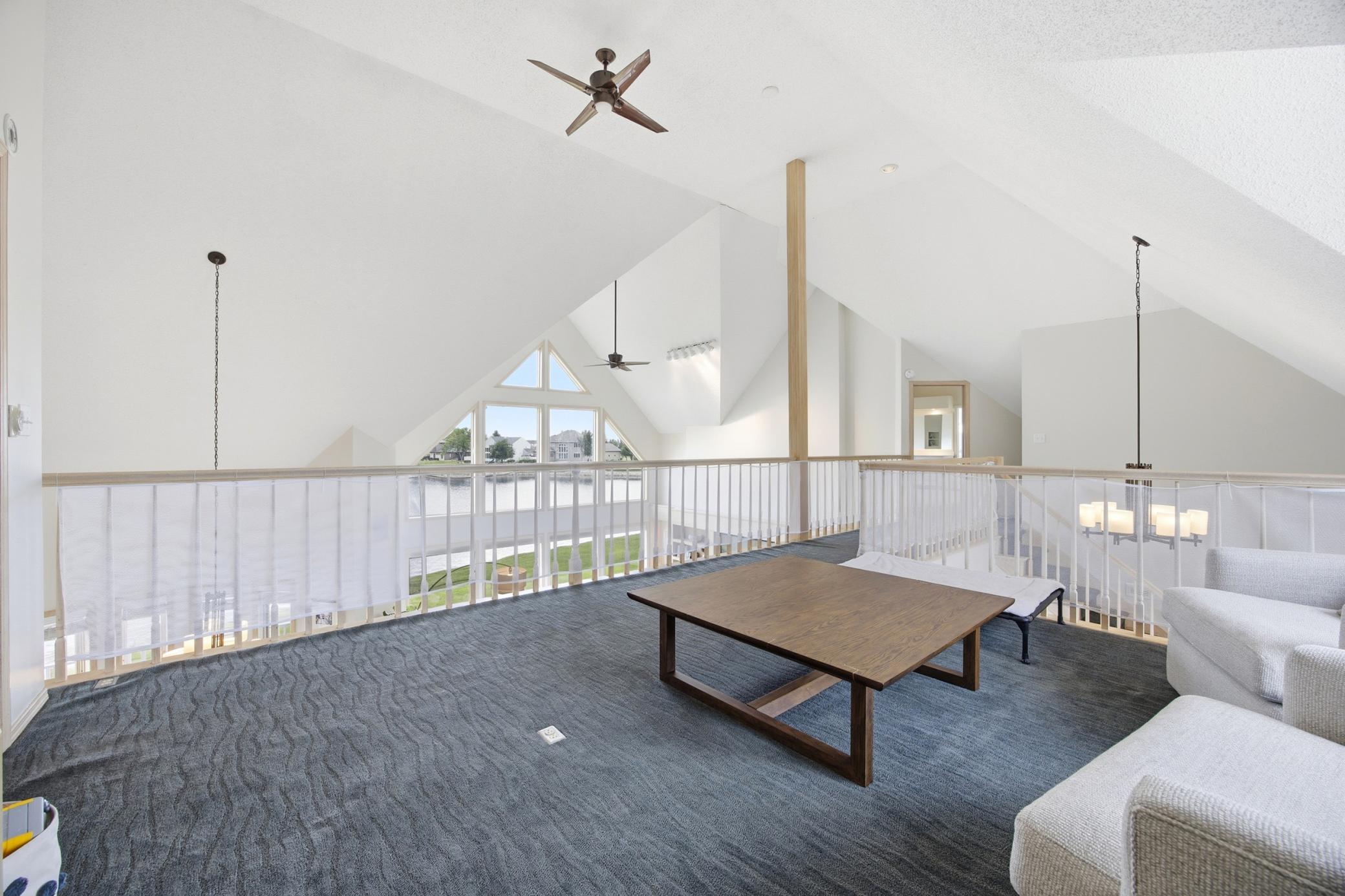 Loft Overview of Pond