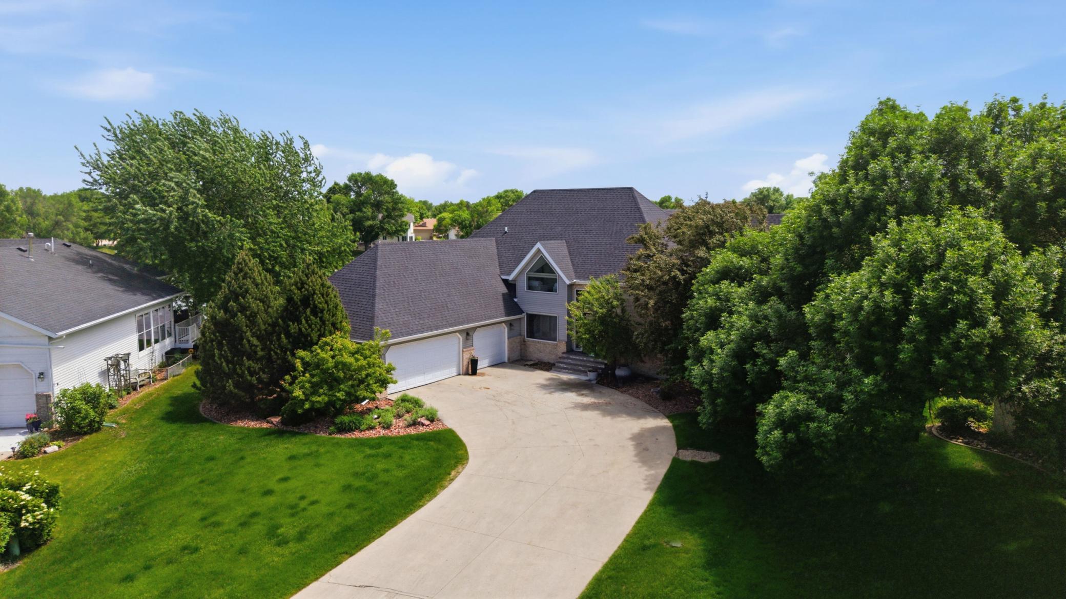 Aerial View Front of Home