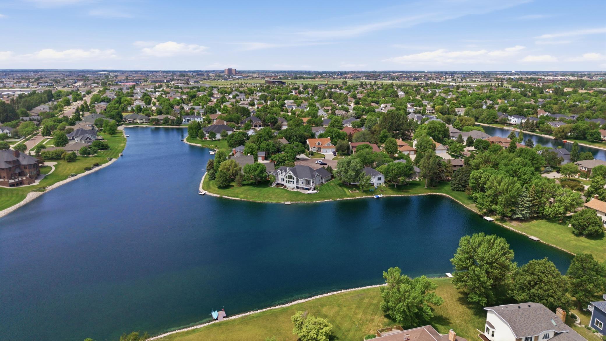 Aerial View- Bluemont Lakes