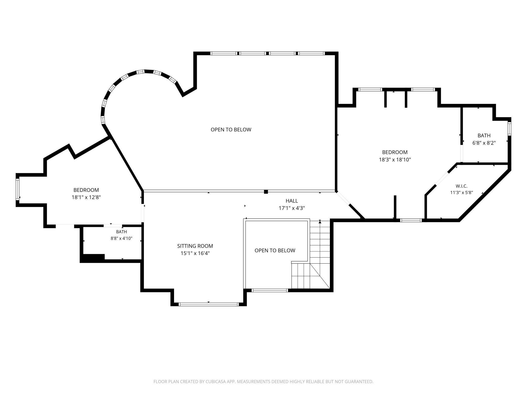 Upper level Layout