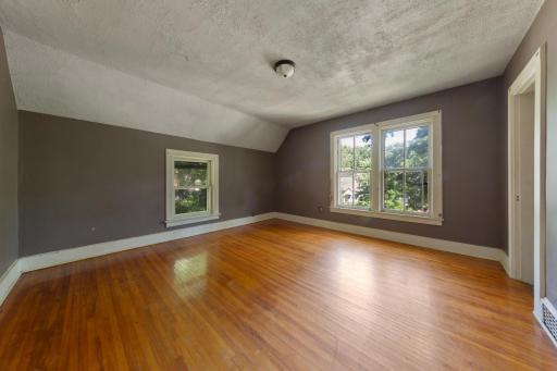 Upper level bedroom