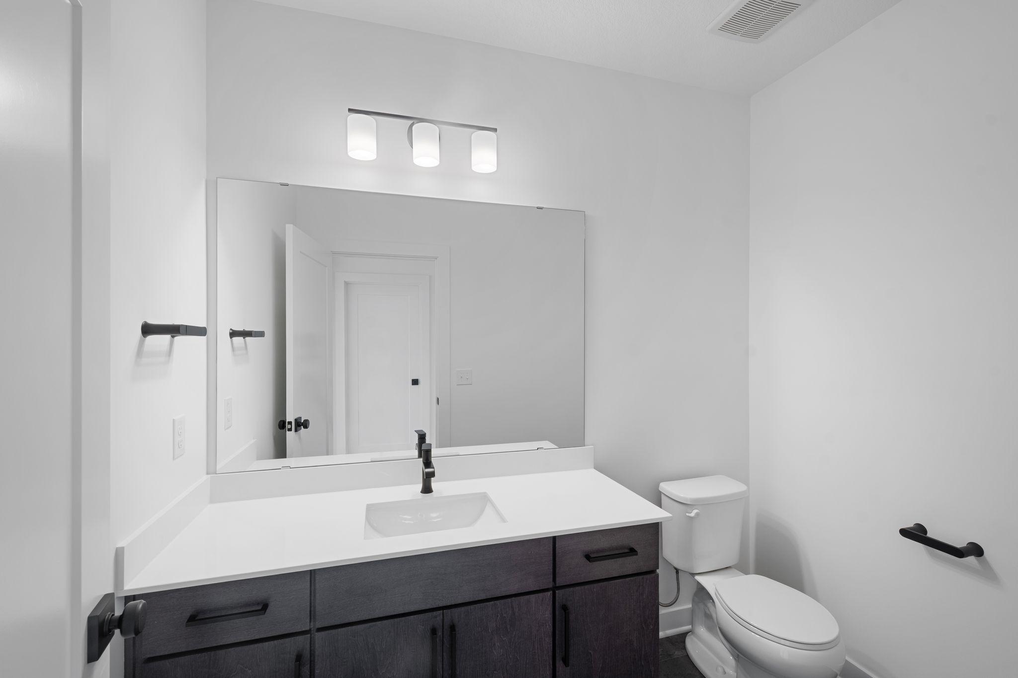 Basement bathroom