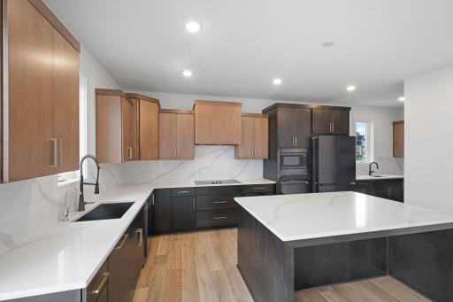 Gourmet kitchen