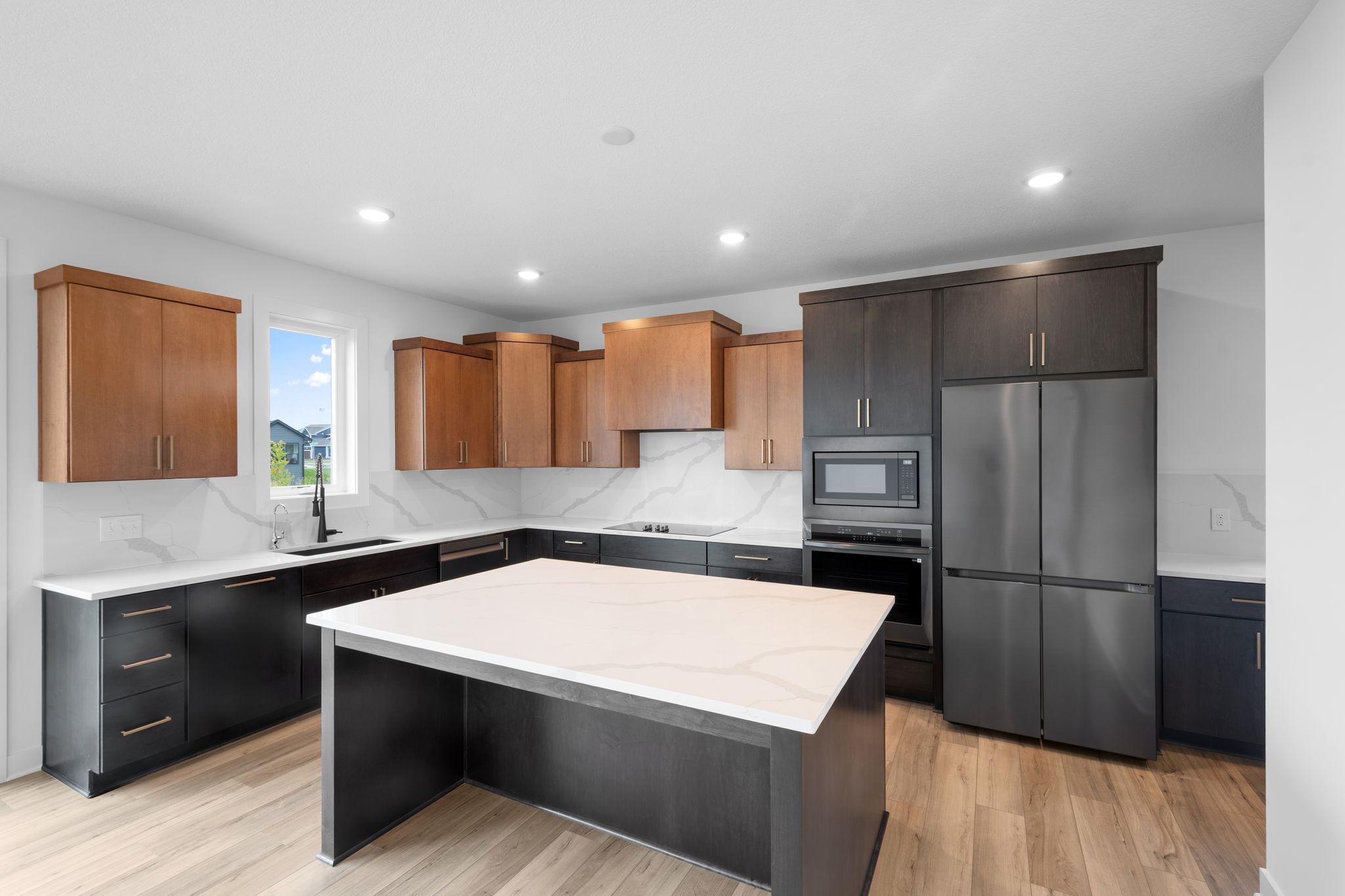 Gourmet kitchen