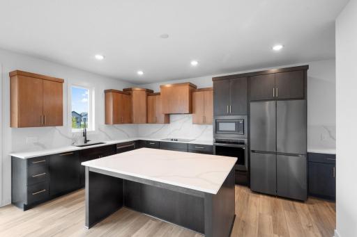 Gourmet kitchen