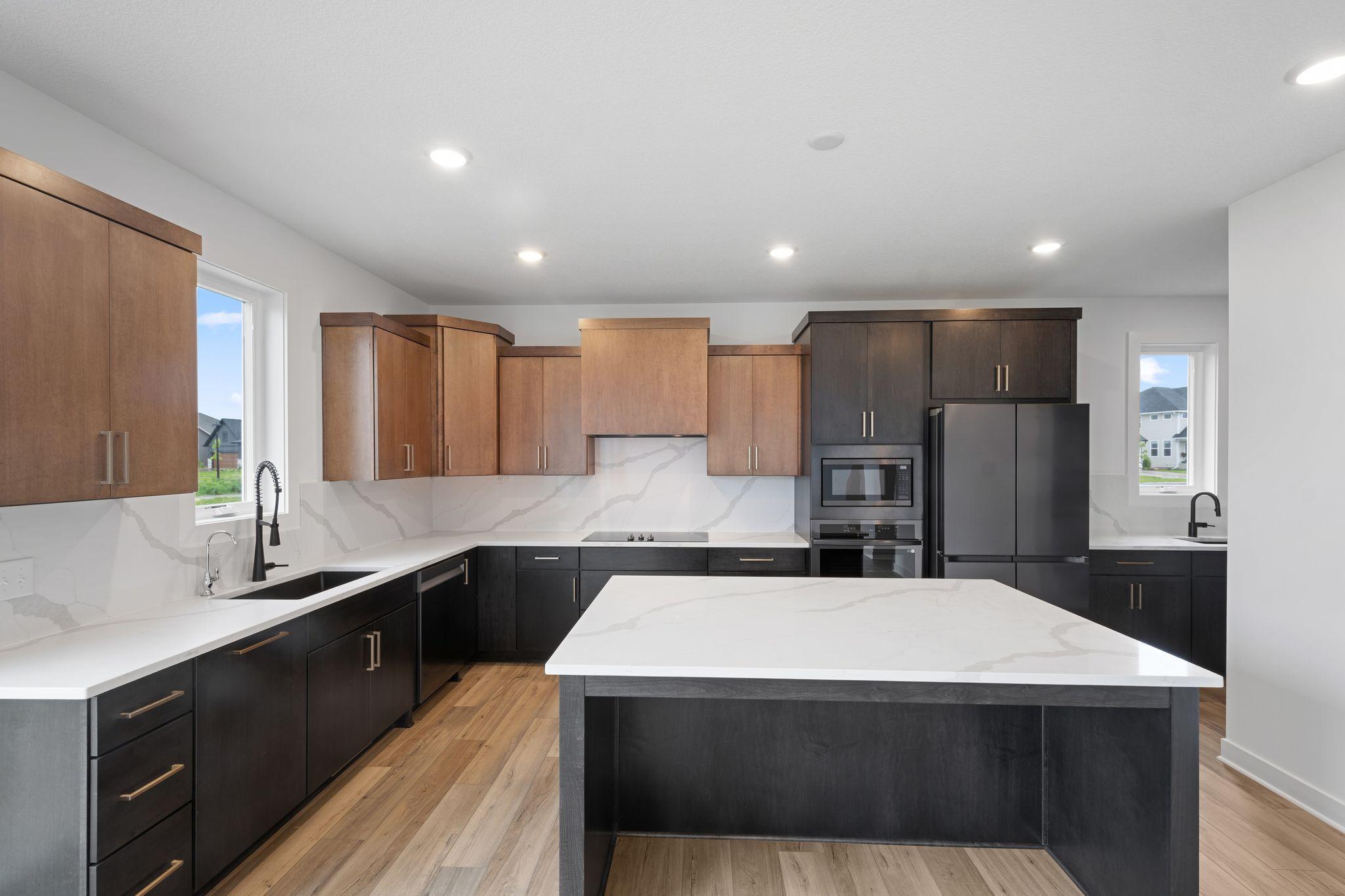 Gourmet kitchen