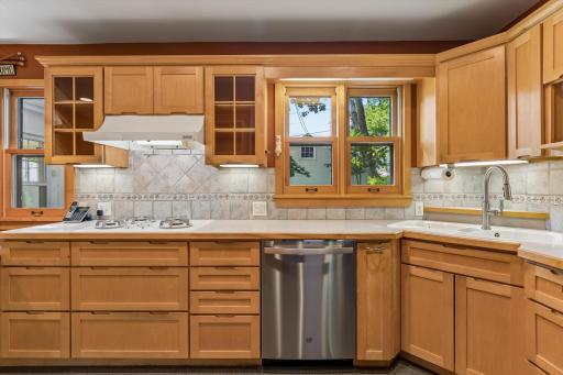 Gourmet kitchen designed and built by North Star Kitchen.