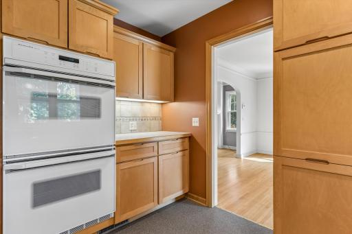 Gourmet kitchen designed and built by North Star Kitchen.