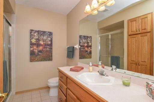 Generously Sized 3/4 Lower Level Bath!