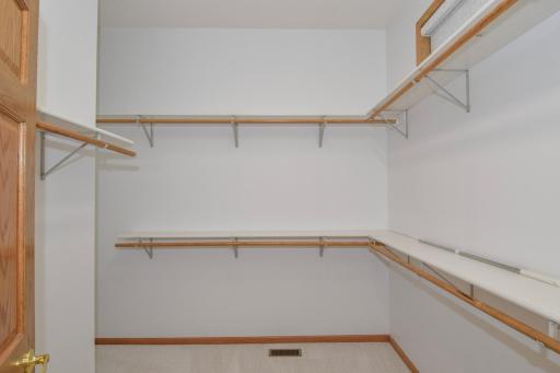 Your Newly Painted & Carpeted Mega Closet!