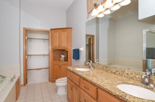 Lovely Tile & Warm Granite-Timeless Decor Tones!