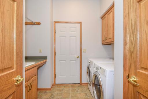 Main Level Mudroom & Laundry Room is ROOMY w/Lots of Storage Right Off the 3 Car Garage!!!