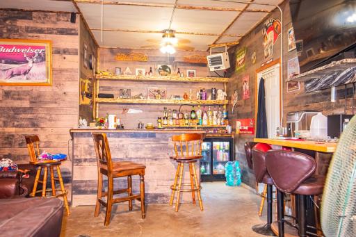 Bar in the garage