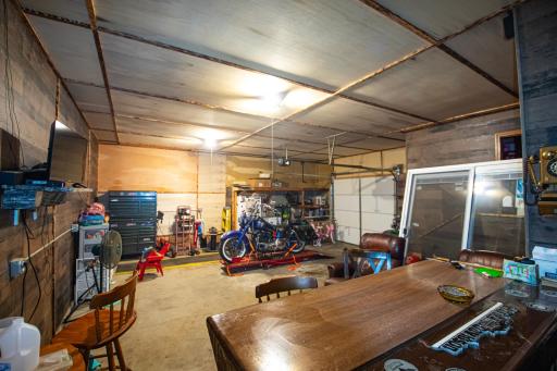 Garage and hangout