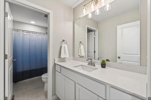 Upstairs full bath