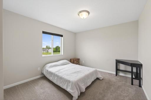 4th bedroom (upstairs) pond view
