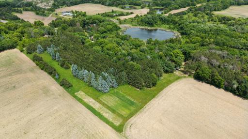 There is a great area for a large garden! Nicely wooded for recreation or hunting.