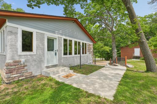 Some finishing touched remain including exterior work and some interior trim and flooring.