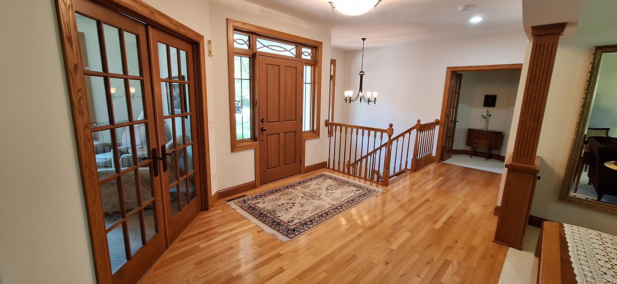 Large Main Entry with a Beautiful Hardwood Floor