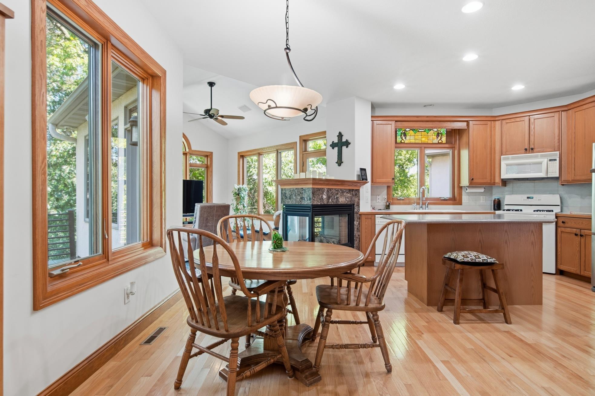 Dining Area of Kitchen & Living Room