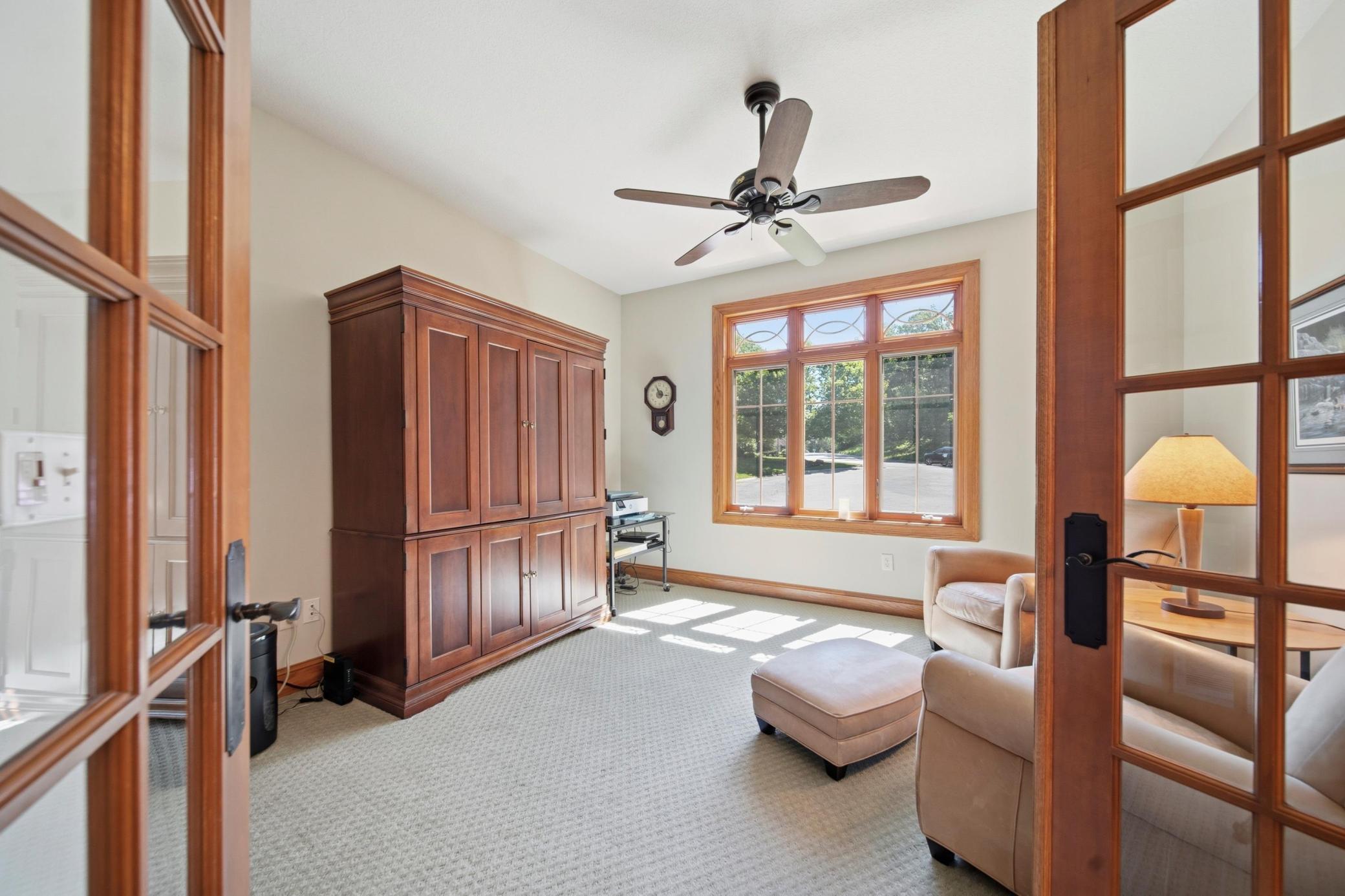 Nice Size Main Floor Office off the Large Foyer