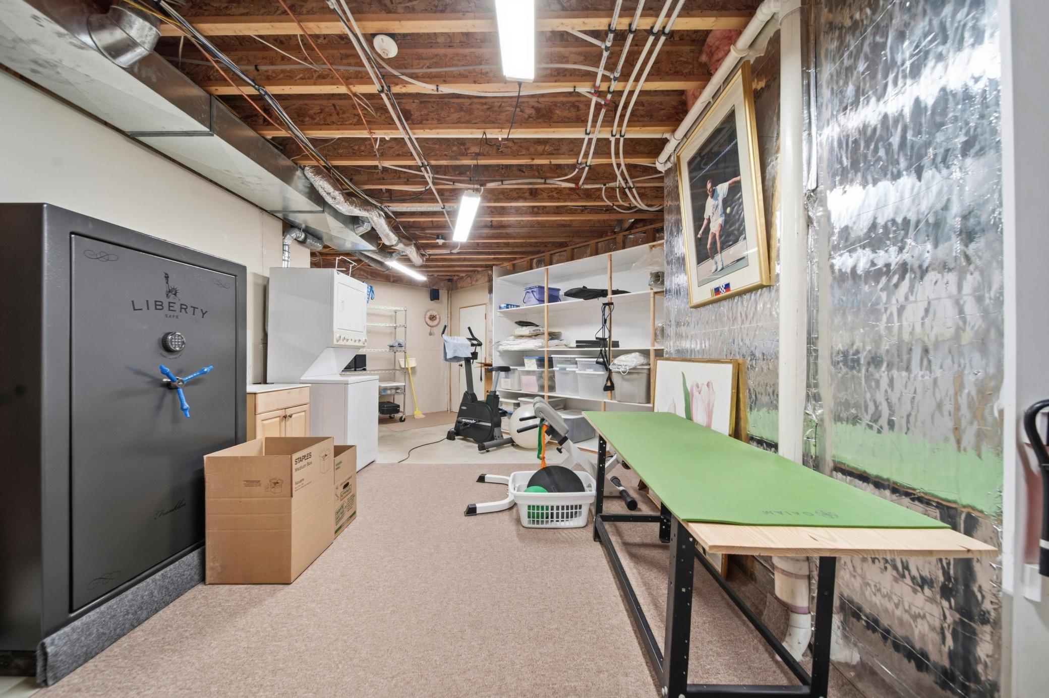 Walkout Level Storage