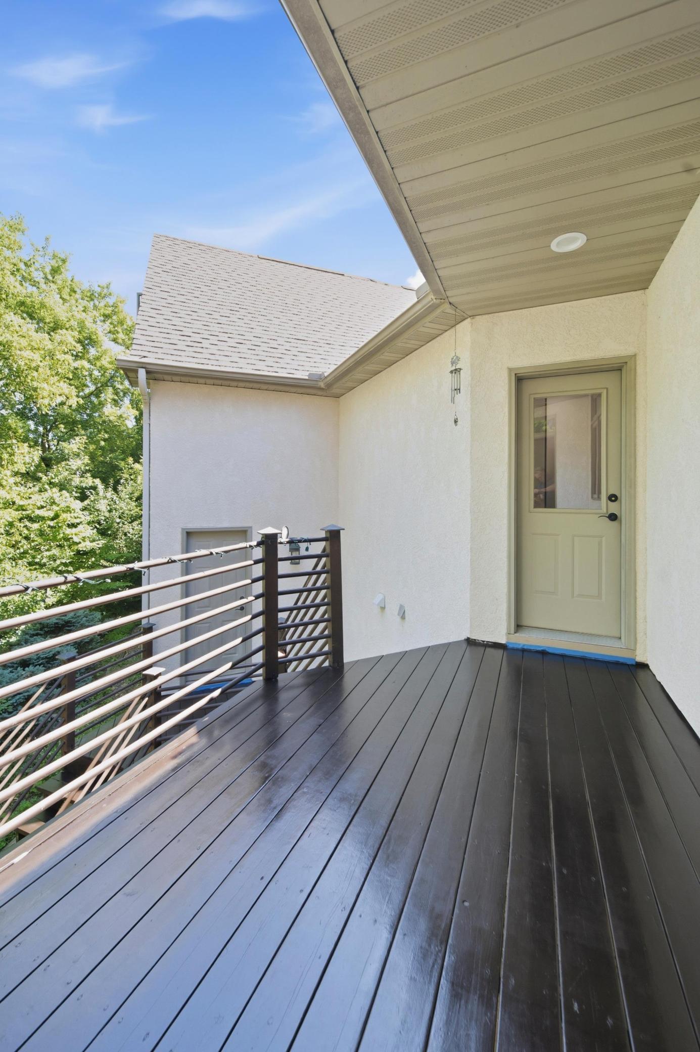 2nd Deck off Main Floor Family Room