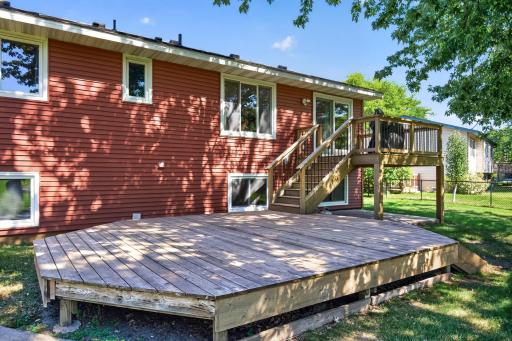 Large raised patio. Add your gazebo!
