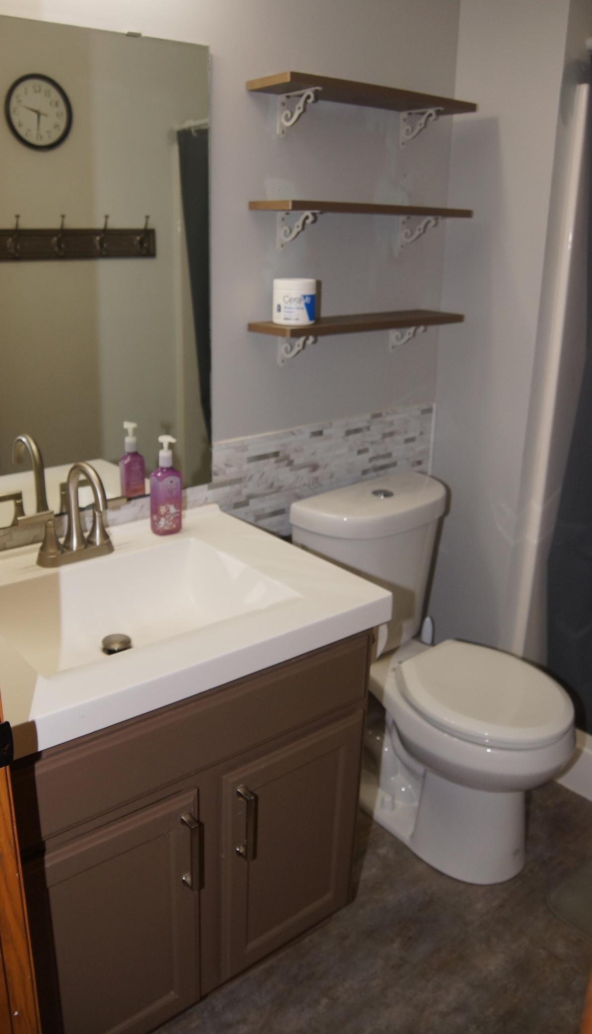 Lower Level 3/4 bath.