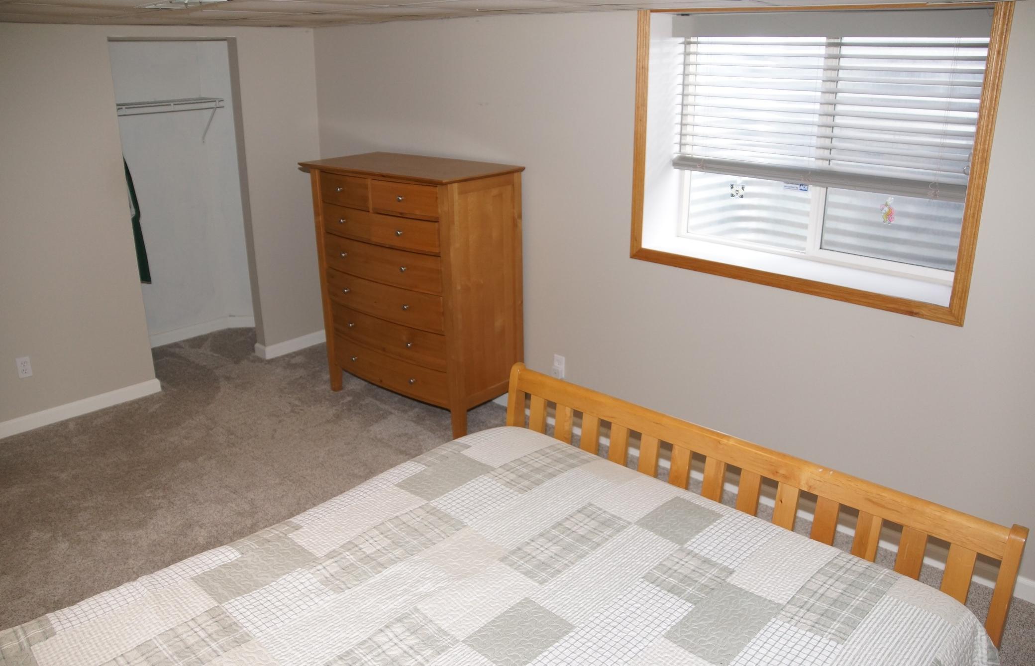 Lower Level 3rd bedroom with egress window!