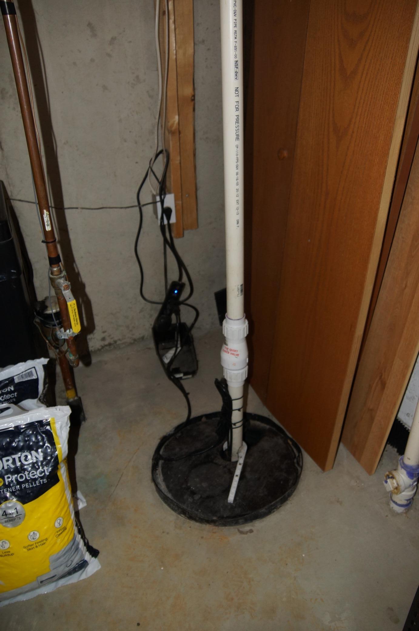 Home is drain tiled and has sump pump