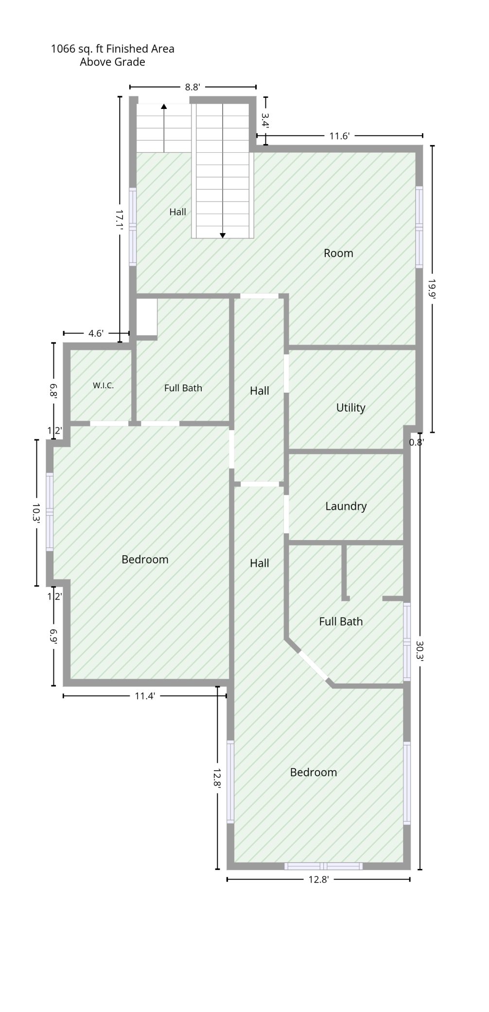Upper level