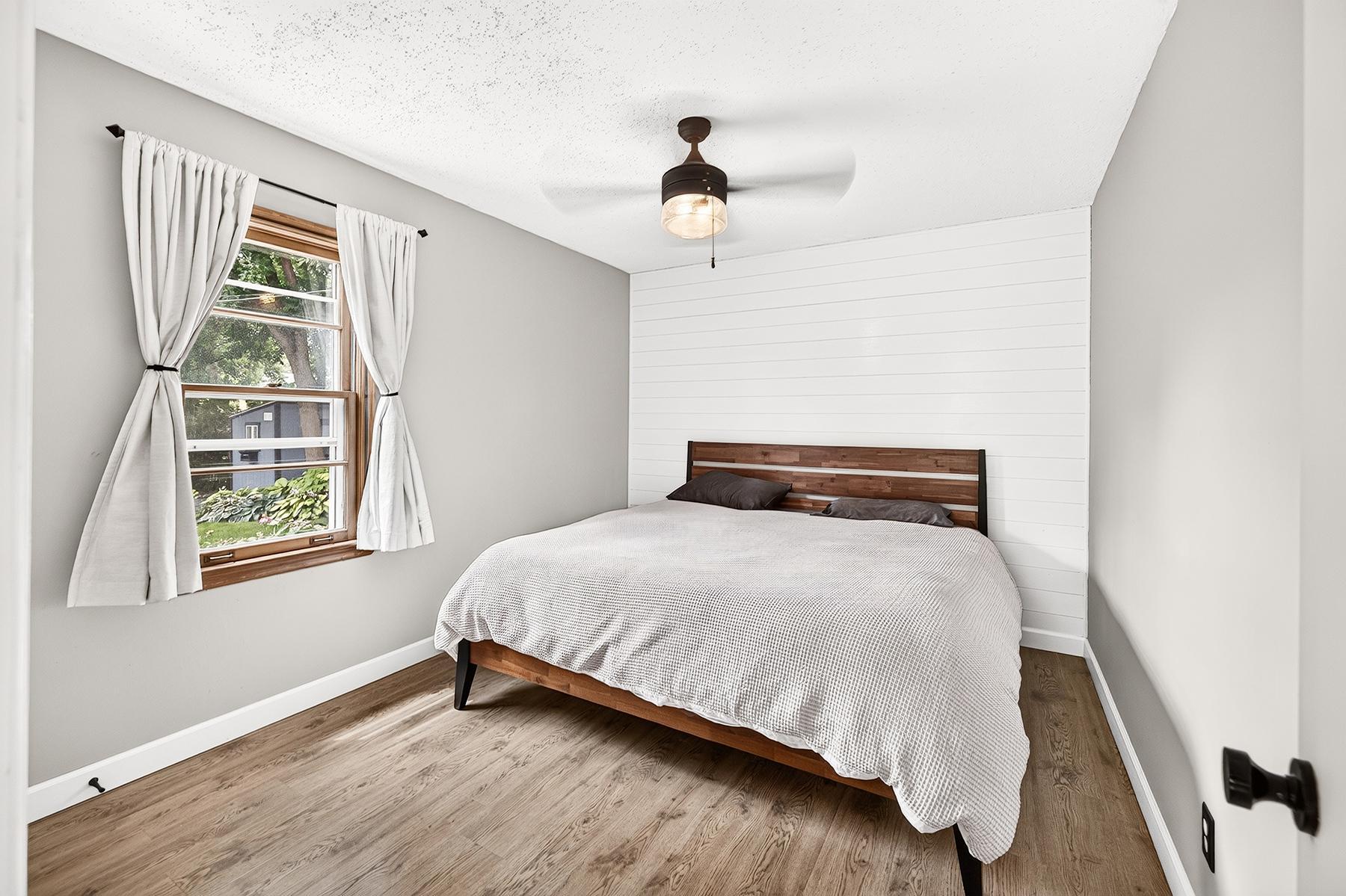 Bedroom on main level is convenient