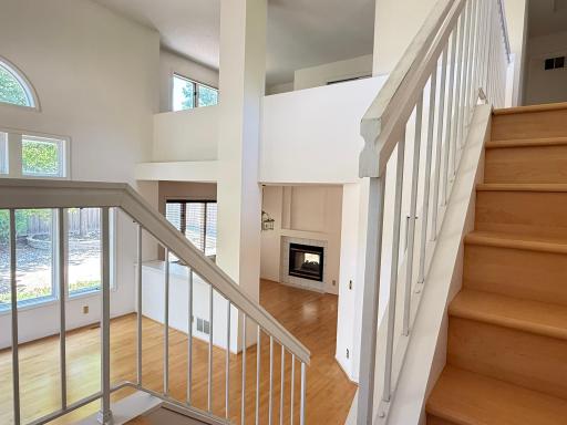 Staircase w/view