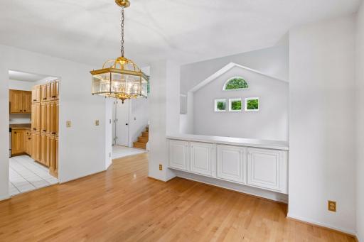 Built-in Dining Room cabinets